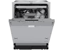 Midea MID60S220-HR - Inbouwvaatwasser - RVS - D label - 14 couverts - 44 dB - Volledig geïntegreerd - 11 l waterverbruik (per cyclus, gebaseerd op het ecoprogramma)