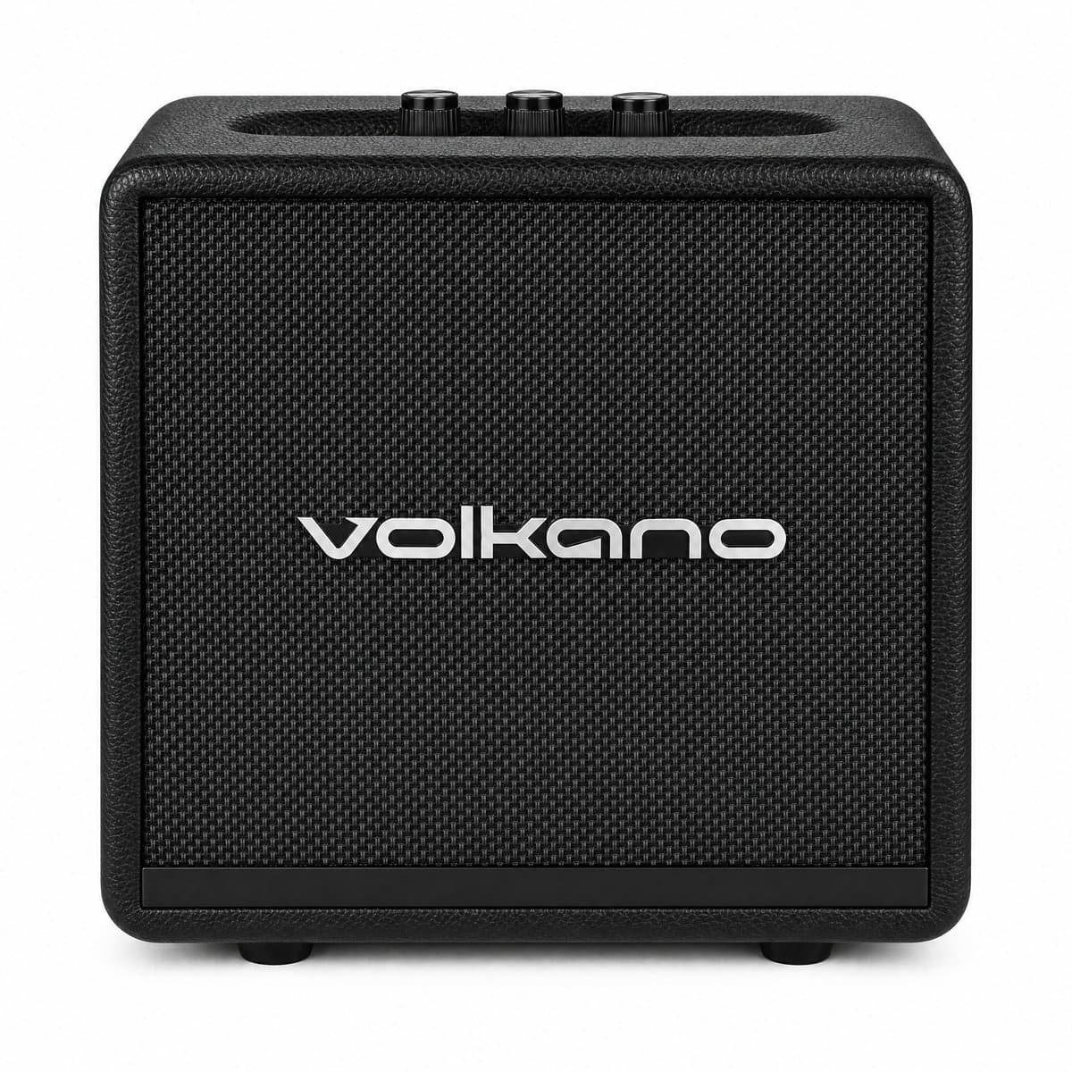 Volkano Bluetooth Speaker Stockholm - Retro Speaker - Muziek Box - Vintage Speaker - Bluetooth - TWS - Bass en Treble regelbaar — afbeelding 1