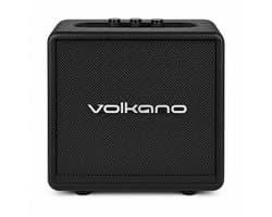Volkano Bluetooth Speaker Stockholm - Retro Speaker - Muziek Box - Vintage Speaker - Bluetooth - TWS - Bass en Treble regelbaar