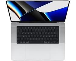 MacBook Pro Retina 16" 2021 M1 MAX 3,2 GHz 32 GB 2 TB SSD Zilver