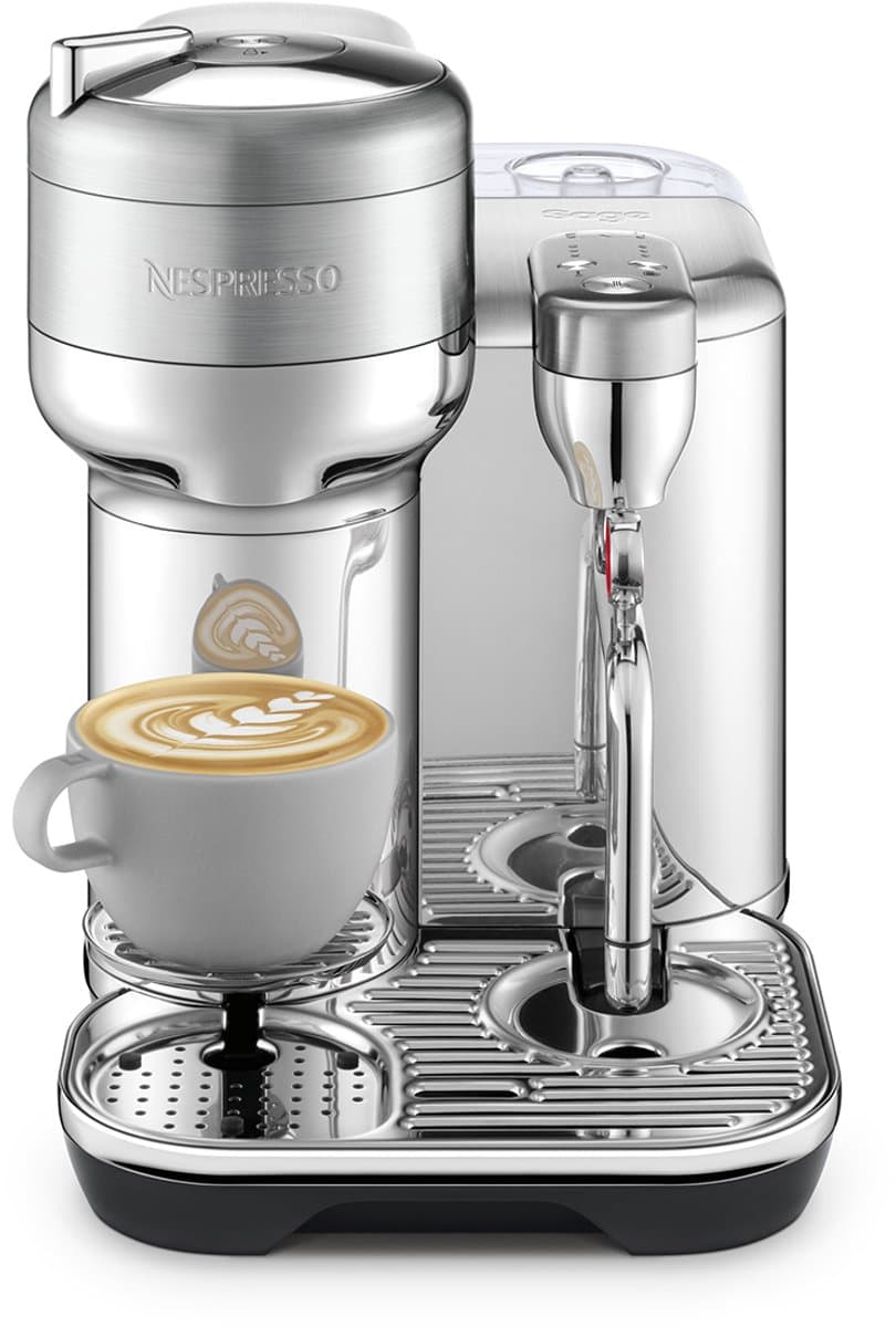 Sage Vertuo Creatista Brushed Stainless Steel SVE850BSS Nespresso Koffiecupmachine — afbeelding 1