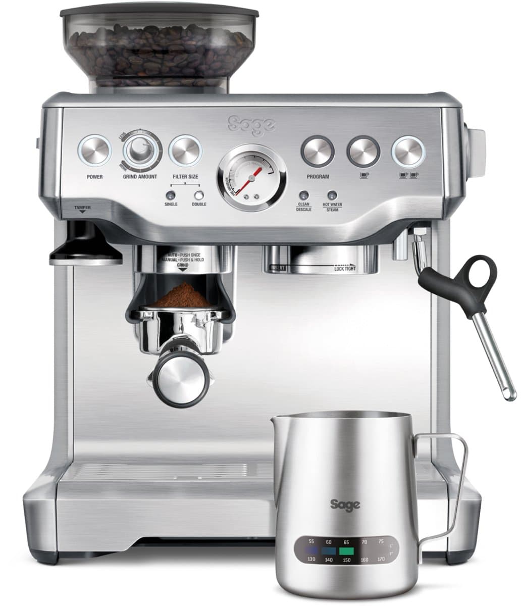 SAGE The Barista Express - Volautomatische espressomachine - Zilver — afbeelding 1