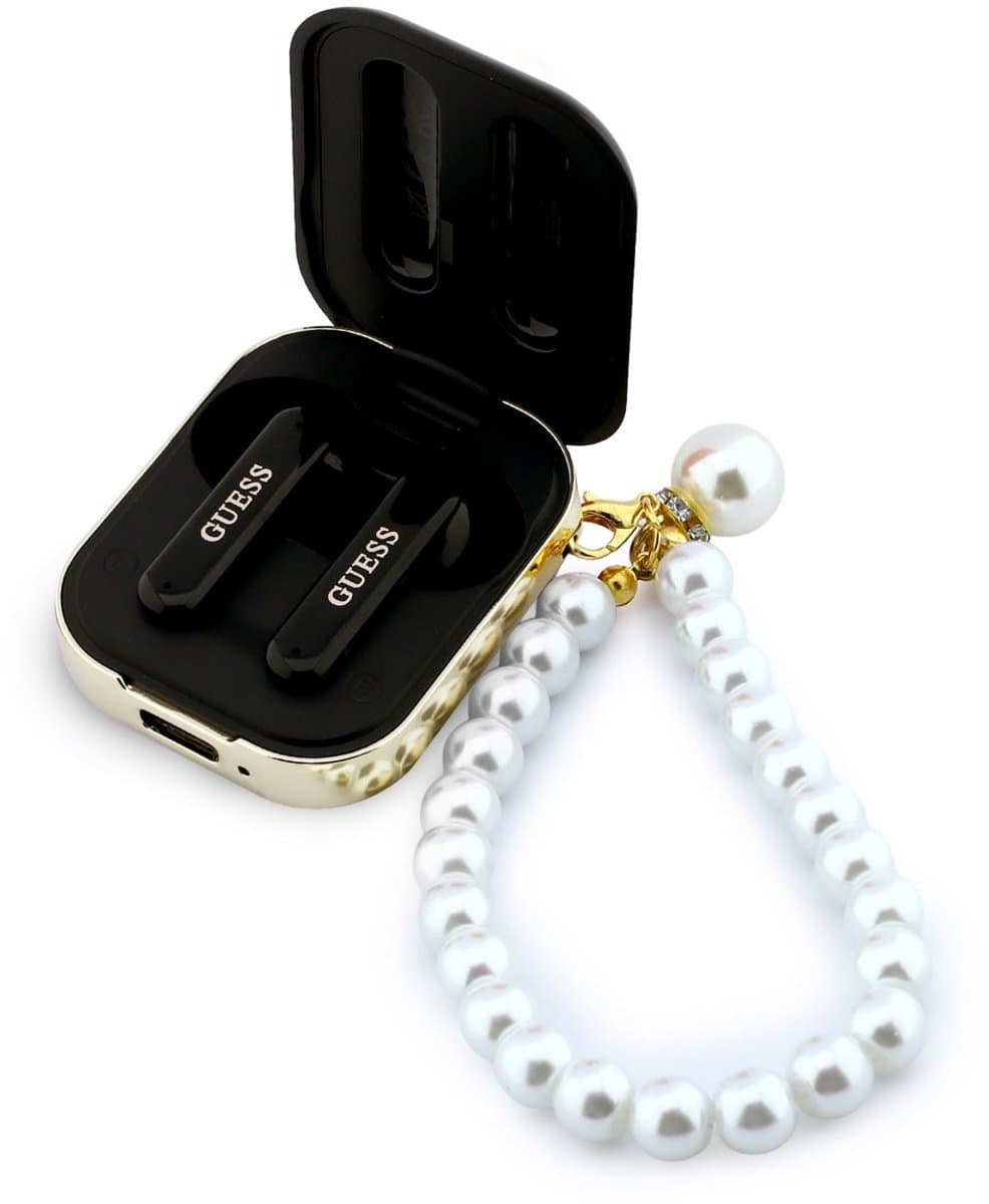 Guess Tws Pearl Strap Hoofdtelefoon Voor Iphone 17 Pro Met Actieve Ruisonderdrukking — afbeelding 1