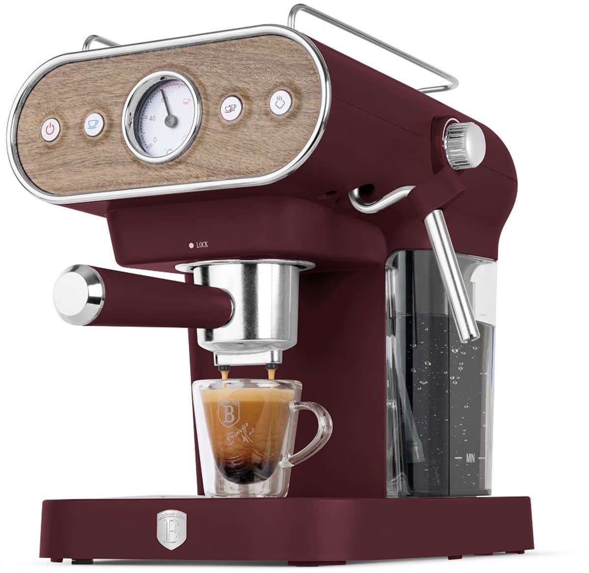 Berlingerhaus 9855 - 3 in 1 - Espresso - koffie - Senseo - Touchscreen - Machine - Leonardo collection — afbeelding 1