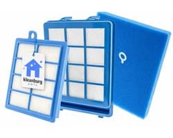 Kleanburg® - Geschikt voor Philips PowerPro Ultimate en 9000-serie - Filter set van 3 stuks