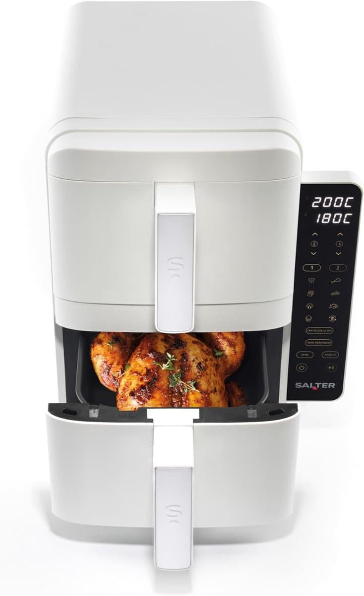 Verticale Airfryer 9L Digitaal Stapelbaar - Ruimtebesparend en Gezond Frituren — afbeelding 1