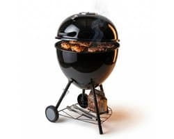 Lomera Houtskoolbarbecue - Houtskool BBQ - Kogelbarbecue - Kogel BBQ - Kettle Barbecue - Kettle BBQ - Barbecue met Deksel - Houtskoolbarbecue met Deksel - Barbecue op Wielen - Houtskoolbarbecue op Wielen
