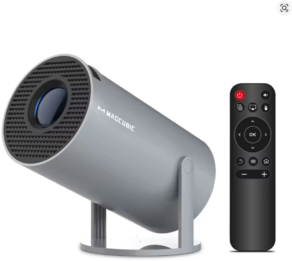 Magcubic HY300 Pro+ 4K Android 11 Draagbare Projector – 8000 Lumen, WiFi 6, Bluetooth 5.4, HiFi-Luidspreker, 720P HD — afbeelding 1