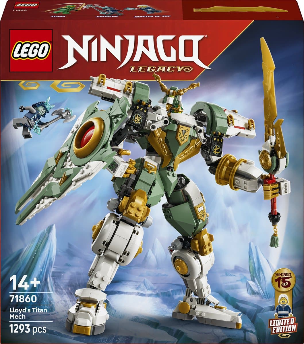 LEGO Ninjago - 15-jarig jubileum: Lloyds reusachtige mecha Constructiespeelgoed — afbeelding 1