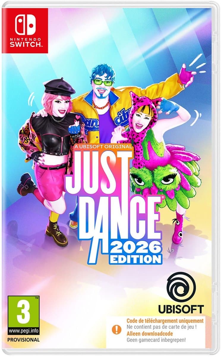 Just Dance 2026 Edition - Nintendo Switch - Code in a box — afbeelding 1