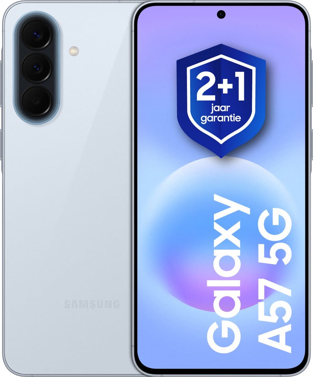 Samsung Galaxy A57 5G - 128GB - Awesome Icyblue + 1 jaar extra garantie — afbeelding 1