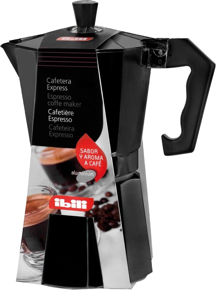 Aluminium Percolator Koffiezetapparaat voor 12 Kopjes (600 ml) — afbeelding 1