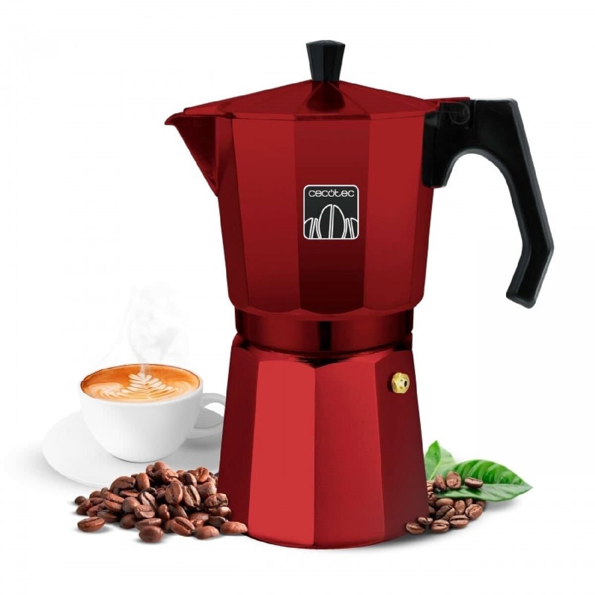 Italiaanse Koffiepot Cecotec Mokclassic 600 Rood — afbeelding 1