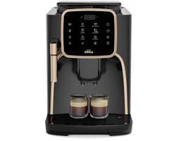 Arzum OKKA Espresso Pro M Automatische Espressomachine OK0030-0400 | Koper - 11 Koffiepecialiteiten - Touchscreen - Melkopschuimer - Verstelbare temperatuur en maalgraad - 19 bar - Kopjesverwarmer - Automatische reiniging - 1450W
