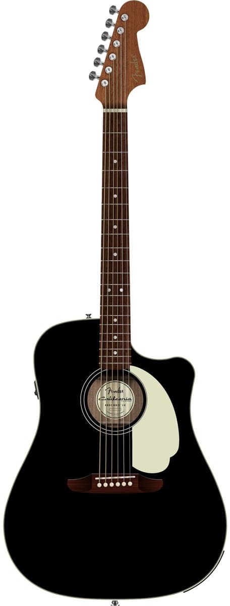 Fender California Standard Redondo CE Black - Akoestische gitaar — afbeelding 1