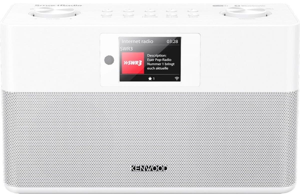 Kenwood CR-ST100S - Smart Internet Radio - DAB+ - Wit — afbeelding 1