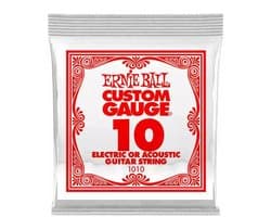Refill per 6/ERNIE BALL/ELECTRIC STRINGS/Plain steel 010