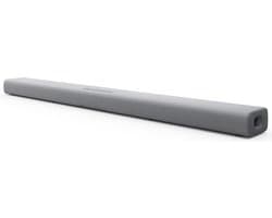 Yamaha TRUE X BAR 40A – Dolby Atmos Soundbar met Ingebouwde Subwoofers – WiFi, Bluetooth, AirPlay 2 – 180W – Licht Grijs
