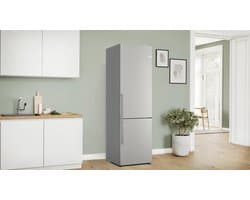 Bosch Serie 4 KGN392IDT koel-vriescombinatie Vrijstaand 363 l D Zilver — afbeelding 1
