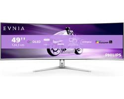 Philips Evnia 49M2C8900 - Ultrawide QD OLED Curved Gaming Monitor - Ambiglow - USB-C 90w - 240hz - 49 inch — afbeelding 1