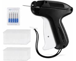 ilauke Clothing Tagging Gun, Tag Gun for Clothing, Standard Kimble Gun with 2000 Plastic Tag Fasteners & 5 Replacement - ShopVlot