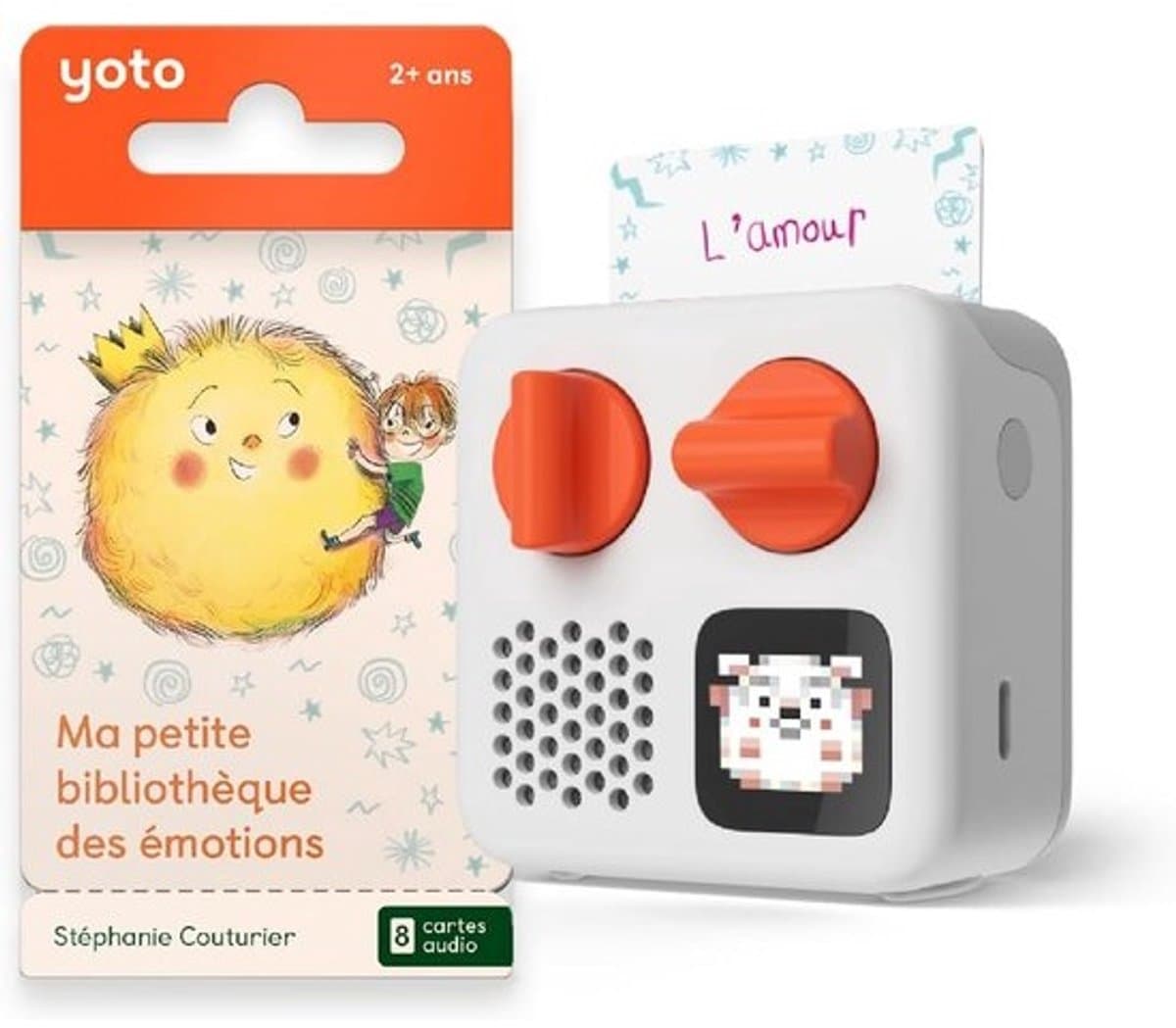 Draagbare geluidsbox voor kinderen - inclusief bibliotheek van emoties — afbeelding 1