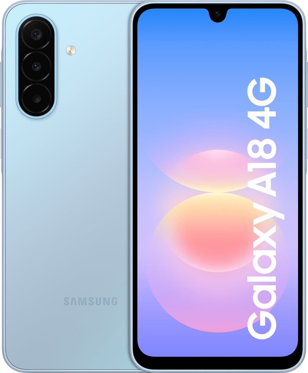Samsung Galaxy A18 4G - Smartphone - 128GB - Light blue — afbeelding 1