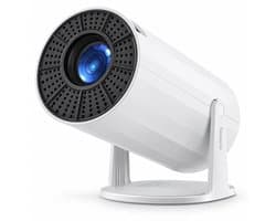 VHV - Beamer - Smart 1080P Full HD Projector - Mini Beamer - FULL HD (4K-Ondersteuning) - 3000 lumen - WiFi & Bluetooth - Ingebouwde Speakers - Draagbare Beamer Thuisbioscoop - Voor iOS en Android