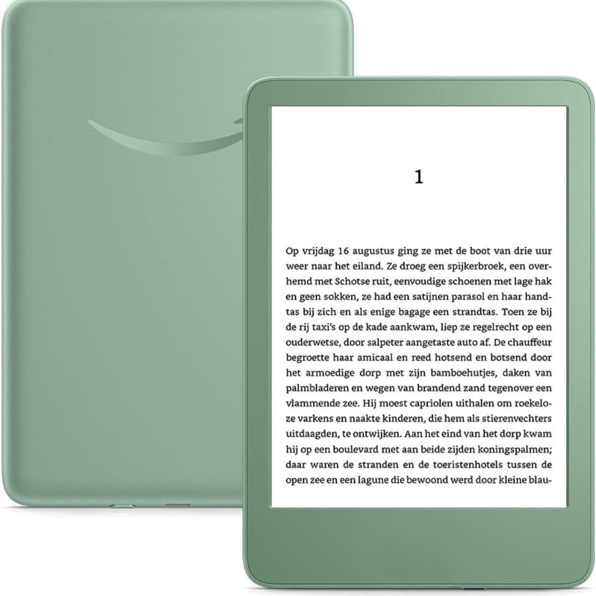 Ereader - Luisterboeken - E-reader Boeken - Matcha - 16cm x 11cm x 1cm — afbeelding 1