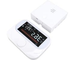 Slimme Kamerthermostaat - Verwarming Thermostaat - Energie Besparen - WiFi App Bediening - 118 x 86 x 24 mm - Wit