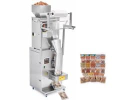 VEVOR Poederverpakkings- en Vulmachine, Volledig Automatische Vulmachine 10-500 G, Intelligent Wegen, Vullen en Verpakken, Roestvrij Staal, Vloermodel, Ideaal voor Noten, Zaden, Thee, Koffiebonen, Specerijen en Meel
