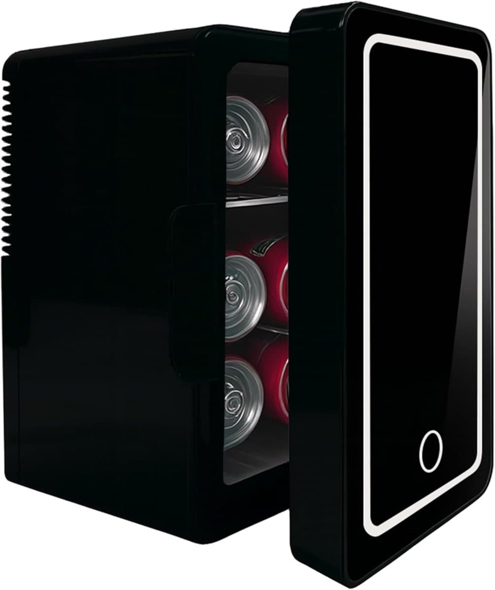 Mini Koelkast 4L - 6 Blikjes - Compact en Stil - LED Verlichting - Geschikt voor Skincare, Drankjes en Snacks — afbeelding 1