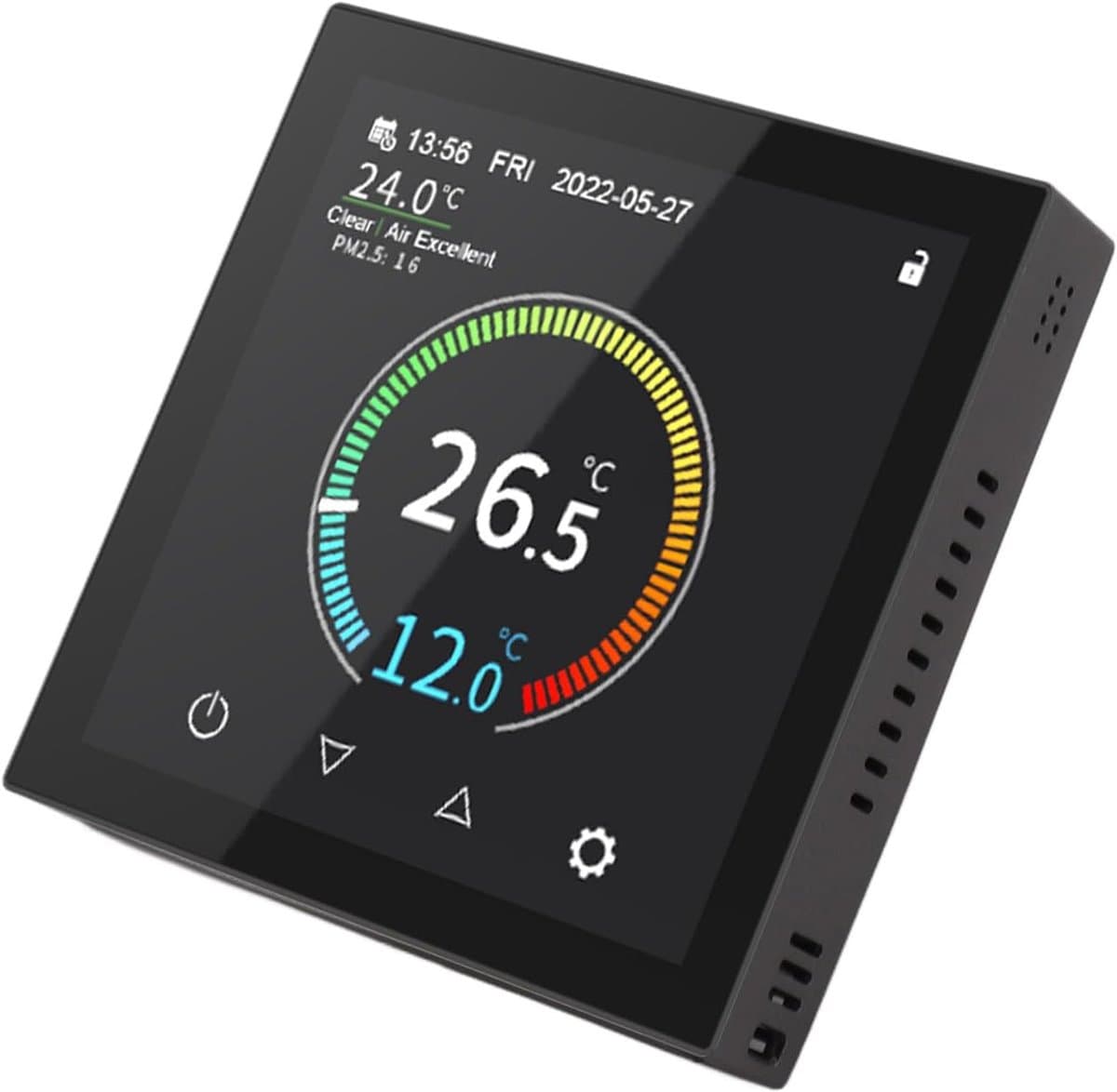 Slimme Thermostaat - Digitale Verwarming - Energie Besparen - WiFi Temperatuurregeling - 5-35°C Instelbaar - Wit — afbeelding 1