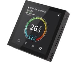 Slimme Thermostaat - Digitale Verwarming - Energie Besparen - WiFi Temperatuurregeling - 5-35°C Instelbaar - Wit