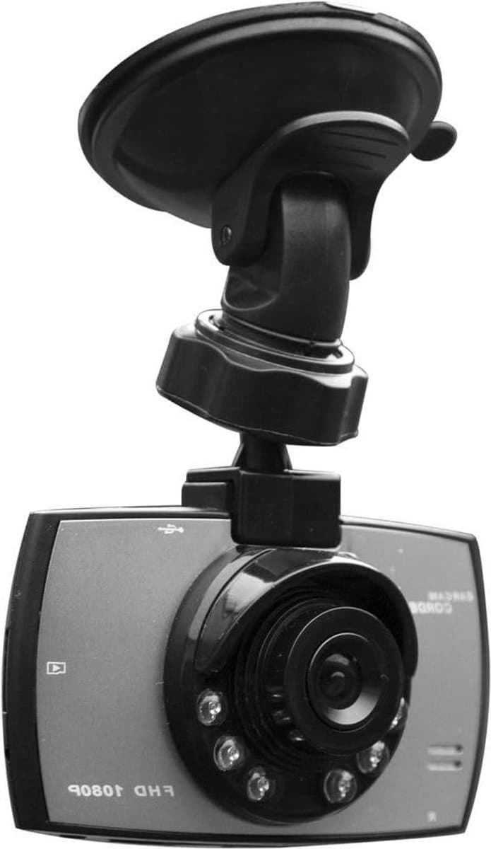 Dashcam Full HD - Auto camera - Veilig rijden - 170 graden groothoek - 1080p - Grijs — afbeelding 1