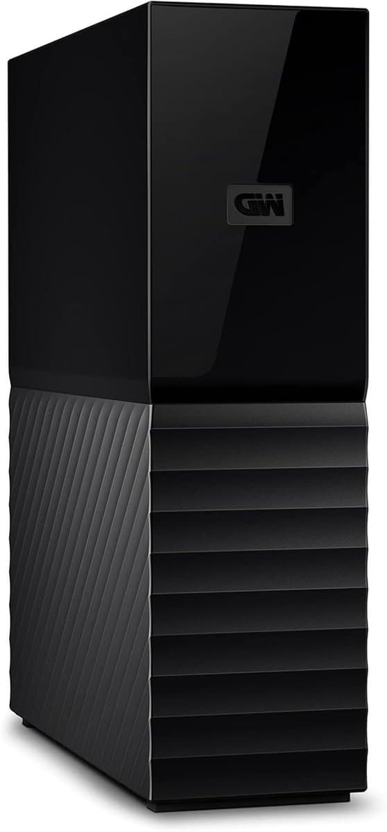 Externe Harde Schijf - Opslagstation Datadrager - Bestanden Opslaan - Hardware Versleuteling - 16 TB - Zwart — afbeelding 1