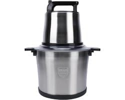 Keukenmachine - Voedselhakker Deegkneder - Maaltijden Bereiden - Krachtige 1800W Motor - 10L Kom - Zilver
