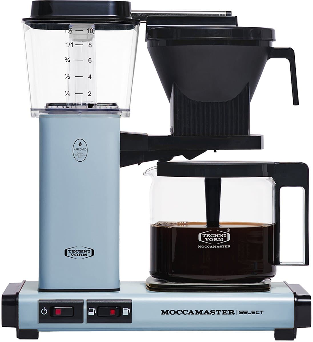 Moccamaster KBG Select - Filterkoffiezetapparaat - Baby Blue - 5 jaar garantie — afbeelding 1