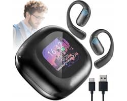 Draadloze Oordopjes - Al Vertaal Oordopjes - Bluetooth Oordopjes - Vertaaloortjes - 139 Talen Vertaling - Bluetooth 5.3 - Directe Vertaling - AI Dialoog - 60 uur - Hi-Fi - 0,5 Sec Latentie - Voor Reizen Zakelijk en Kantoor