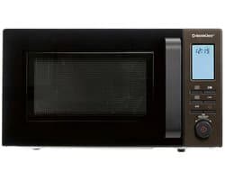 SILVERCREST® Magnetron 20 L - Vrijstaande magnetron - Vermogen: 800 W - Met grill en 10 praktische automatische programma's - Zwart