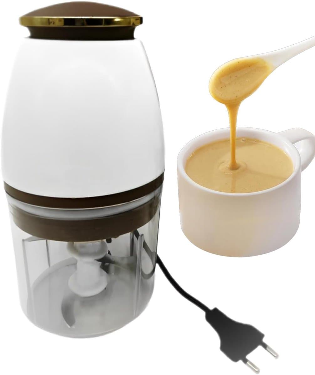 Keukenmachine - Voedselhakker - Snel Ingrediënten Snijden - Vier Scherpe Bladen - 700 ml - Zwart — afbeelding 1
