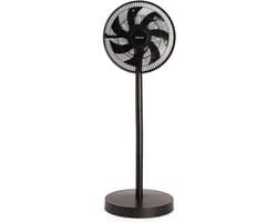Staande Ventilator - Opvouwbare Ventilator - Ruimte Koelen - In Hoogte Verstelbaar - 3 Snelheden - Zwart