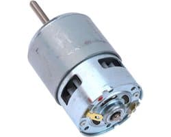 Grasmaaier Motor - Reserve Rotor - Tuin Onderhoud - Krachtige 7500 RPM - 98 mm - Zilver