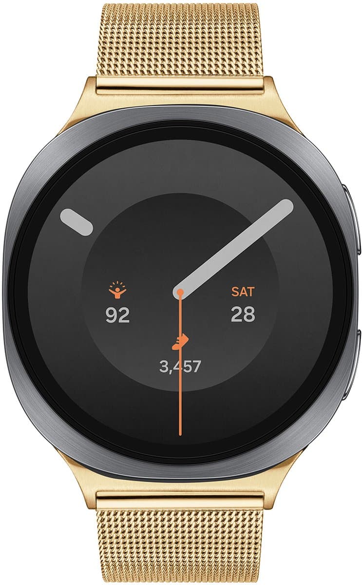 Samsung Galaxy Watch 9 Special Edition SA.L350BGM20.LTE LTE 44 mm Zilver / Goud — afbeelding 1