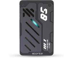 SnelShoppen - 1TB Externe Harde Schijf USB 3.0 voor Gaming, Hoge Snelheid, Compact en Lichtgewicht, Ideaal voor Opslag van Spellen en Bestanden, Zwart