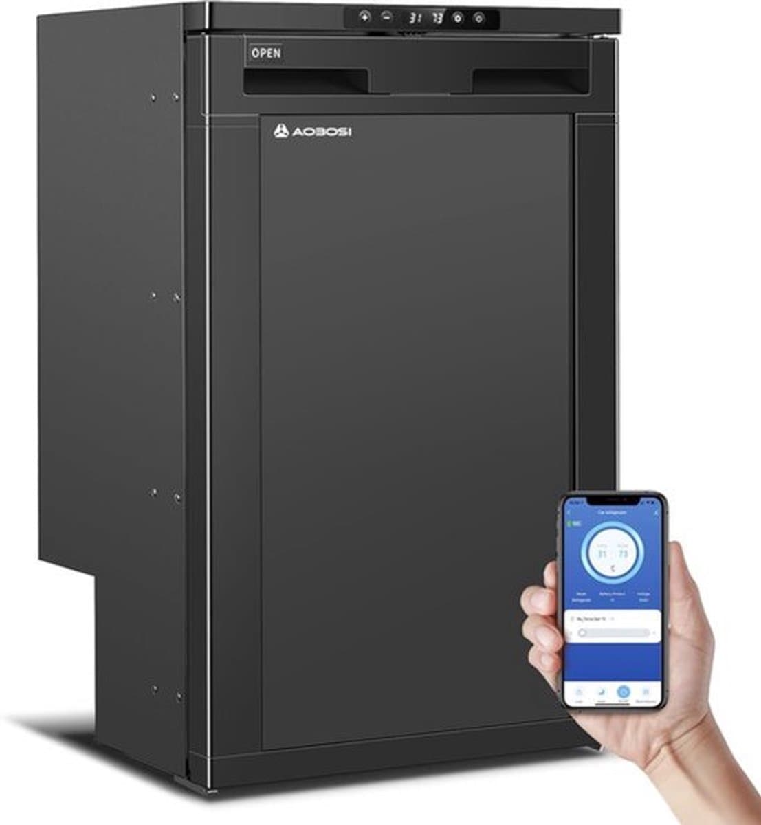 Mobiele Koelkast – Compressor Koelkast – Draagbare Koelkast – Camper Koelkast – Auto Koelkast – 83 Liter Inhoud – App Bediening & Instelbare Temperatuur -20°C tot 8°C — afbeelding 1