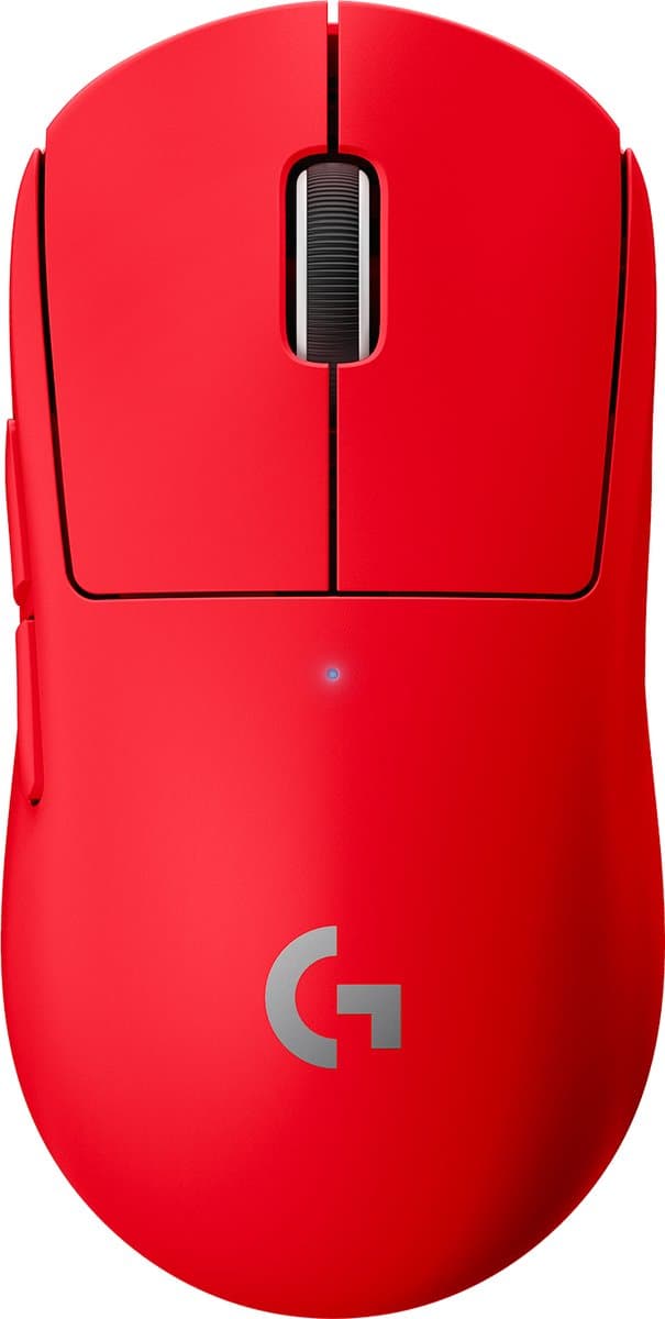 Logitech G Pro X SUPERLIGHT - Draadloze Esports Gaming Muis - Rood — afbeelding 1