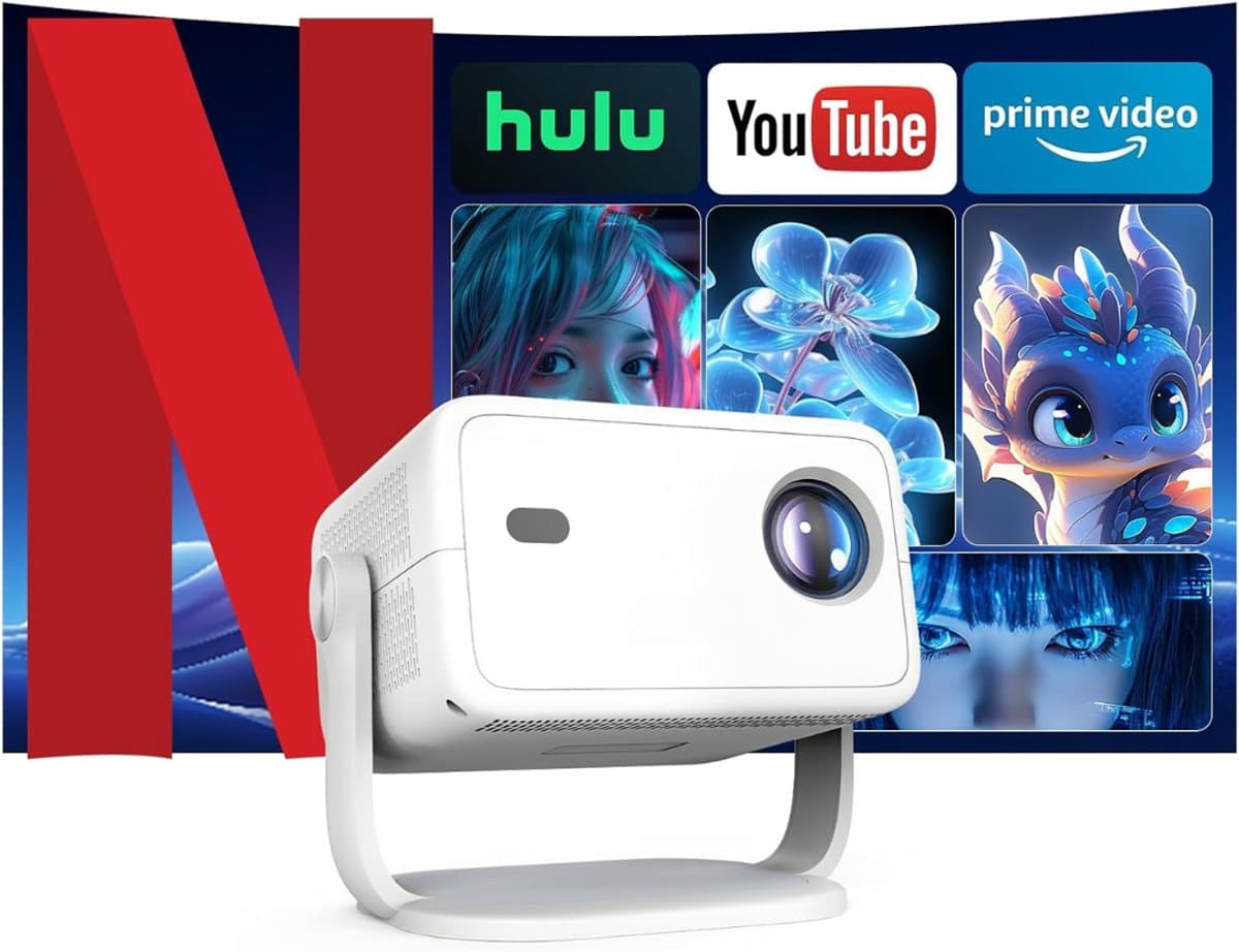 Lexium Mini beamer - Projector - Beamerscherm - Projectiescherm - Outdoor & Indoor Projector - — afbeelding 1
