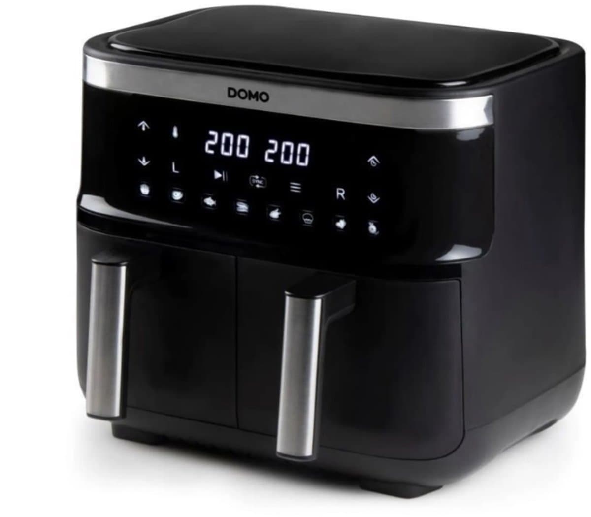 DOMO DO537FR - Deli-fryer 'double fry zone' - 2x 4 L - 2850 W — afbeelding 1