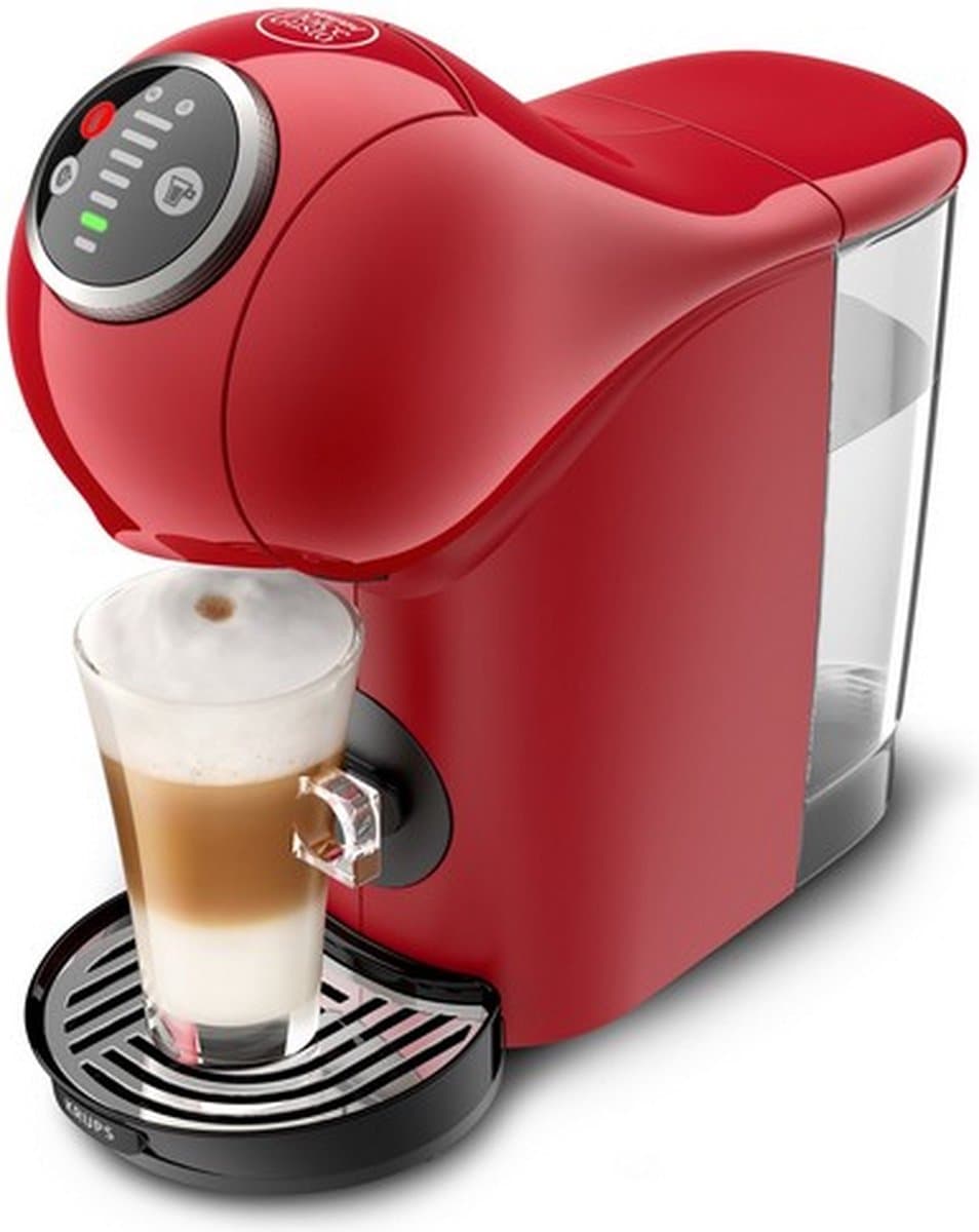 KRUPS Genio S Plus - Espressomachine BooFunction XL Warme en koude dranken - Ontkalkingsindicator - Rood - YY4444FD — afbeelding 1